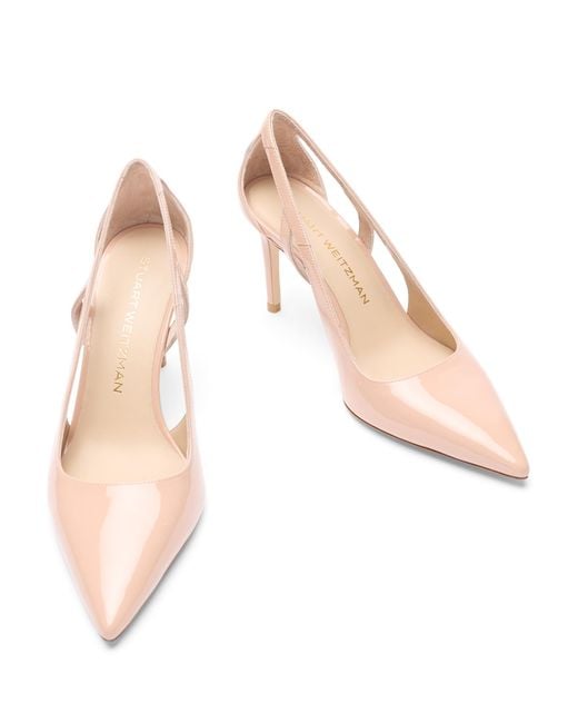 Stuart Weitzman Pink Stuart Power Cutout 85