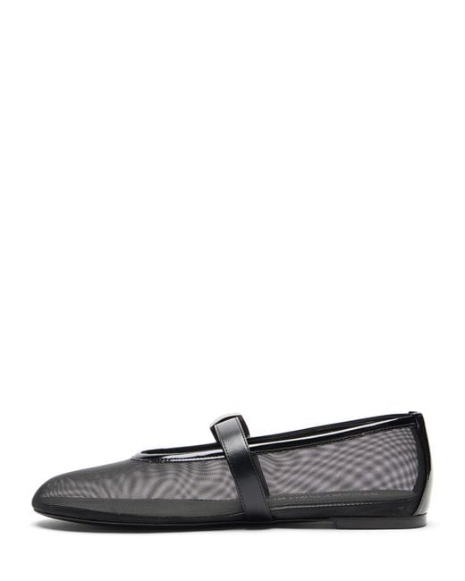 Stuart Weitzman Black Sai Bareitall Mary Jane