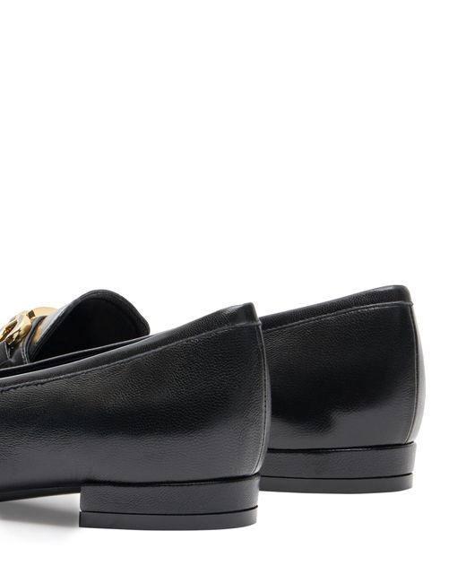 Stuart Weitzman Black , Sw Signature Square Loafer, Flats And Loafers,