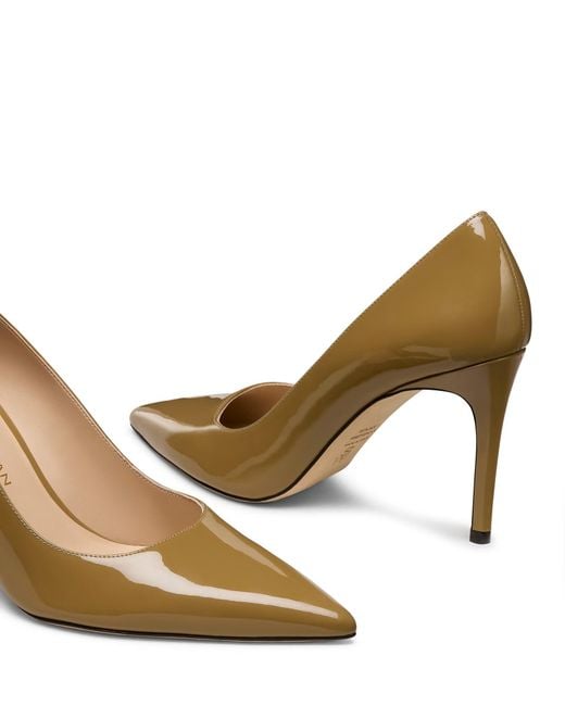 Stuart Weitzman Metallic Stuart Power 85