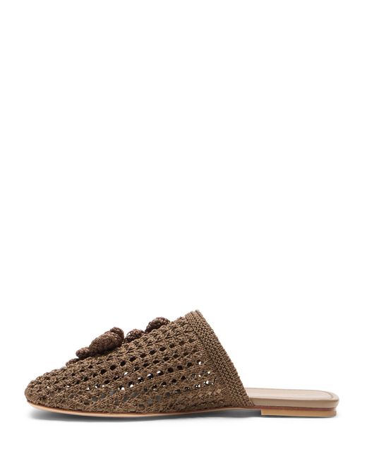 Stuart Weitzman Brown Lotus Mule