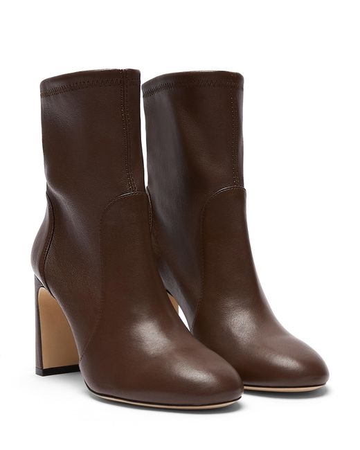 Stuart Weitzman Brown Babette Stiefelette 85
