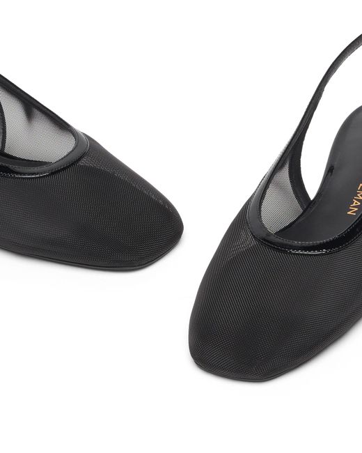 Bareitall Slingback Stuart Weitzman de color Black