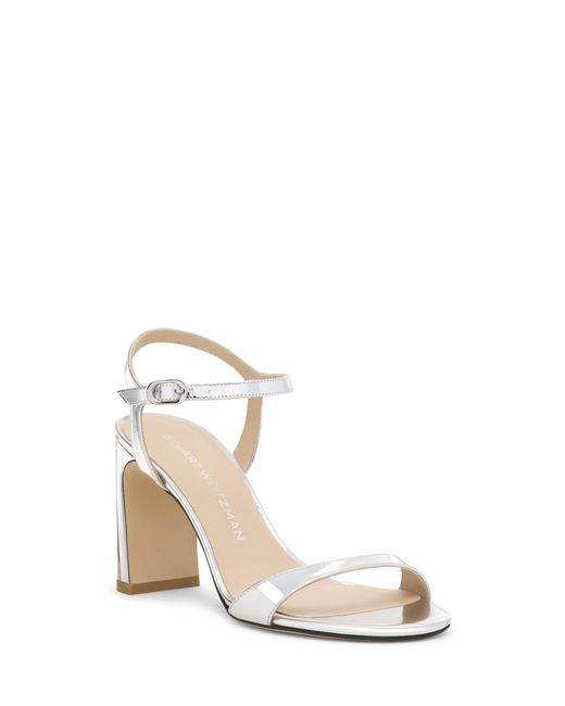 Stuart Weitzman Natural Babette 85