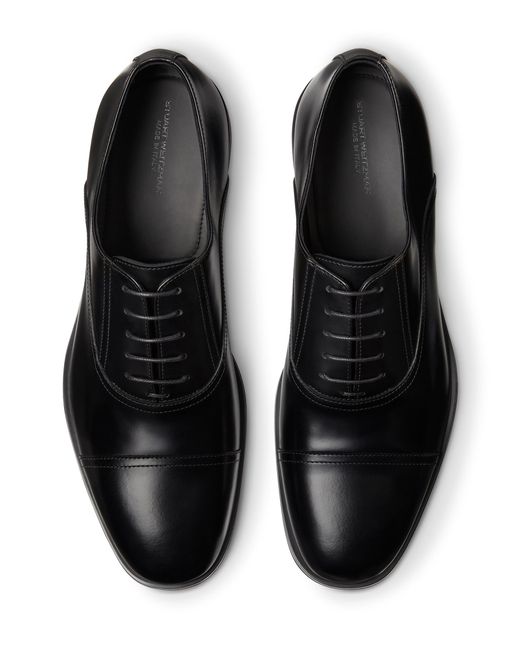 Stuart Weitzman Black Sw Club Classic Oxford for men