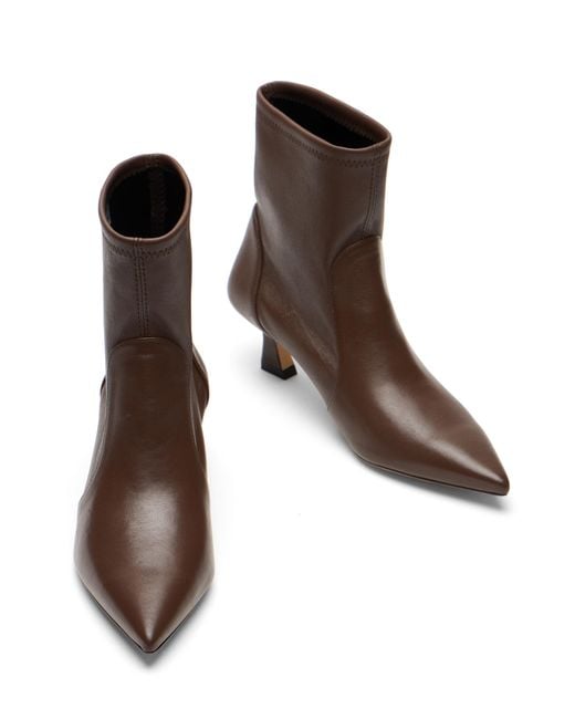 Stuart Weitzman Brown Vinnie Bootie 50