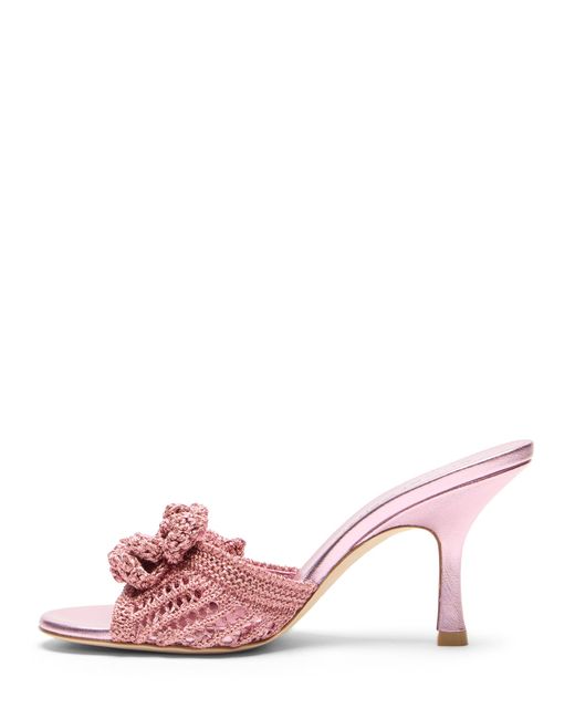 Stuart Weitzman Pink Lotus Slide 85