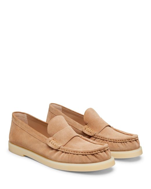 Stuart Weitzman Brown Blake Loafer