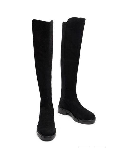 5050 Celia Boot di Stuart Weitzman in Black