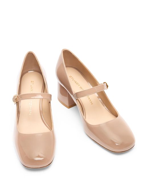 Stuart Weitzman Brown Stuart Mj 60 Pump