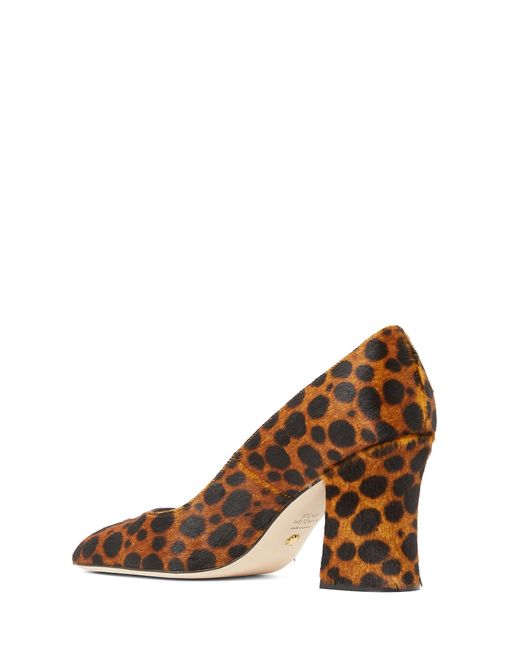 Stuart Weitzman Brown Curveblock 85 Pump