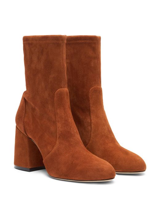 Stuart Weitzman Brown Essentialist Stretch 85