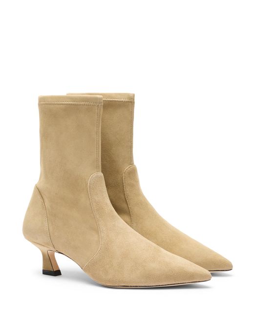 Stuart Weitzman Natural Vinnie Bootie 50