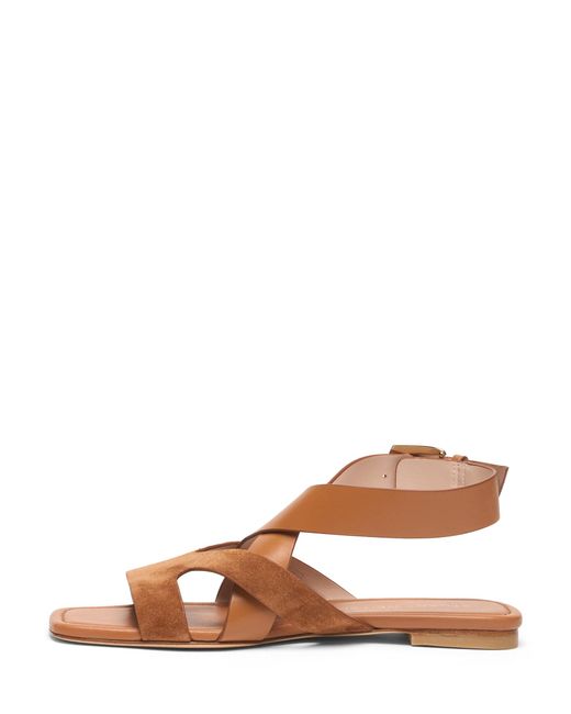 Stuart Weitzman Brown Sai Sandal