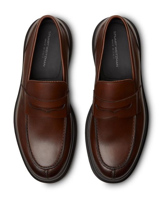 Stuart Weitzman Alvin in Brown für Herren