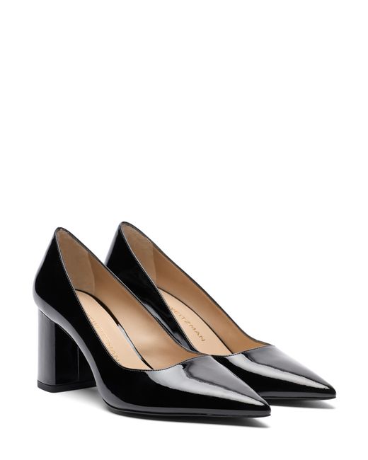 Stuart Weitzman Black Stuart Power Block 75