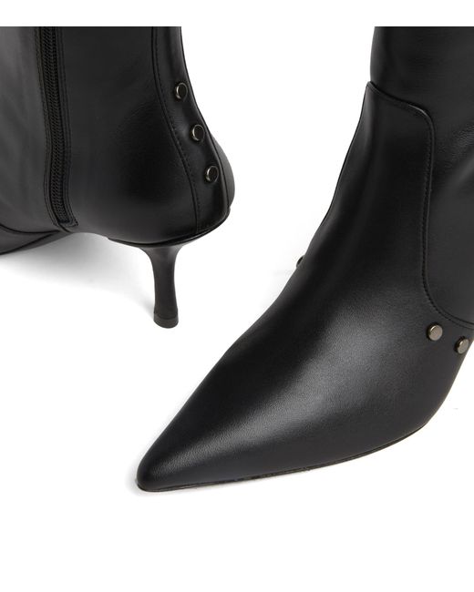 Stuart Weitzman Black Stuart Maverick 75 Boot