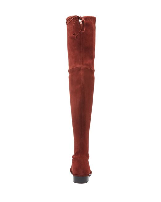 Lowland Stuart Weitzman en coloris Red