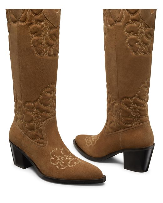 Stuart Weitzman Brown Felix Boot