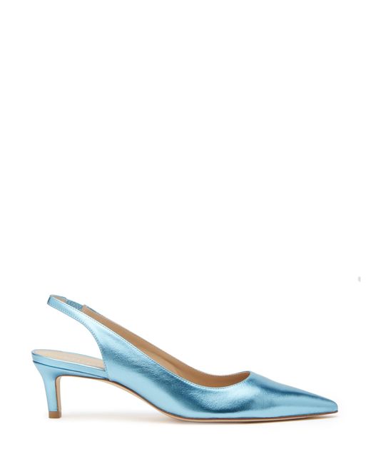 Stuart Weitzman Blue Stuart 50 Slingback Pump