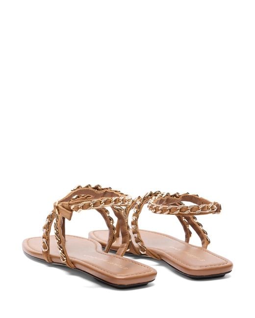 Stuart Weitzman Brown Soluxe Crystal Sandal