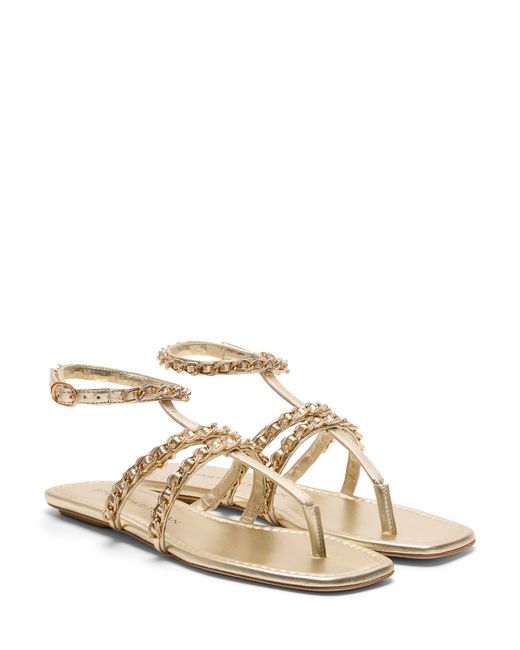 Stuart Weitzman Natural Soluxe Crystal Sandal
