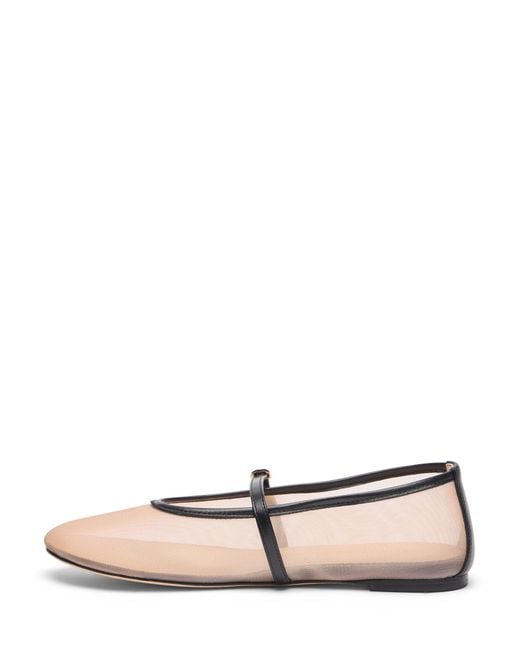 Stuart Weitzman Natural Bareitall Mary Jane
