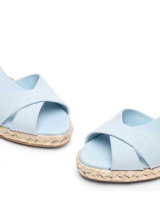 Mirela Ii Espadrille Wedge Stuart Weitzman en coloris Blue