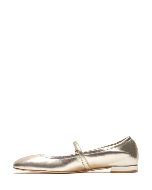 , CLARIS BALLET FLAT, MOCASSINI E SCARPE BASSE, di Stuart Weitzman in Natural