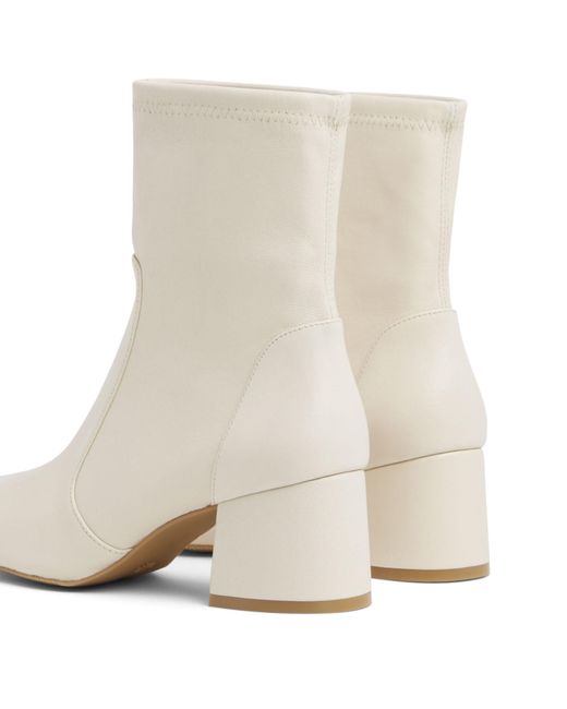 Stuart weitzman deals white bootie