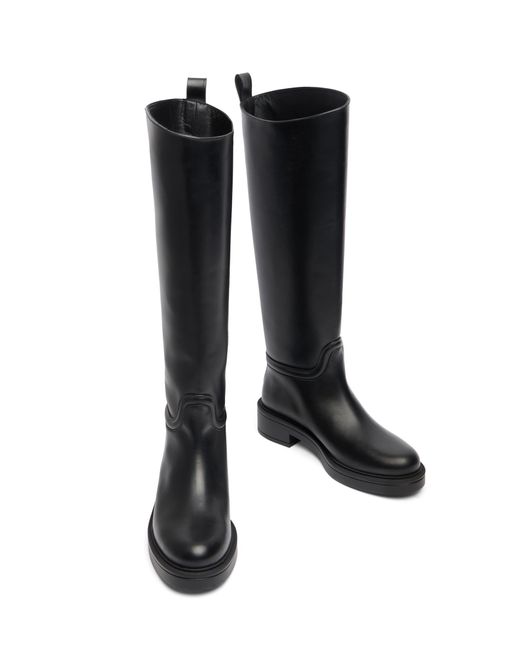 Stuart Weitzman Black Celia Riding Boot