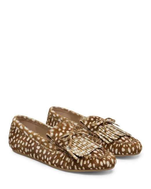 Stuart Weitzman Brown Loafers