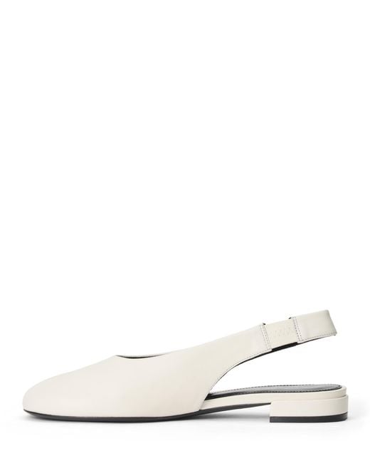 Stuart Weitzman Natural Lenny Slingback