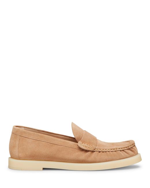 Stuart Weitzman Brown Blake Loafer