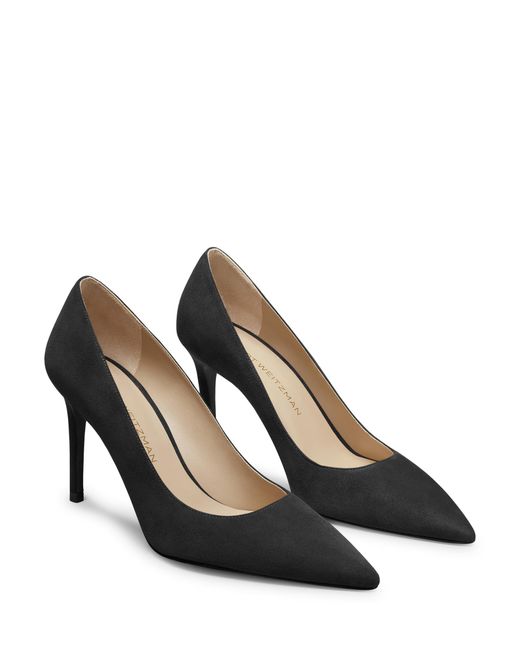 Stuart Weitzman Black Stuart Power 85