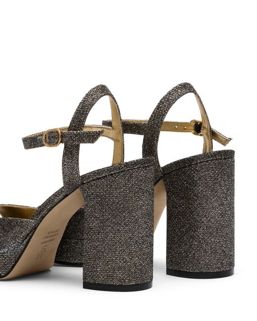 Stuart Weitzman Metallic Dayna Ii Platform Sandal