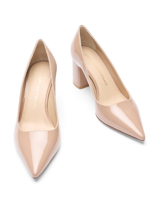 Stuart Weitzman Pink Stuart Power Block 75