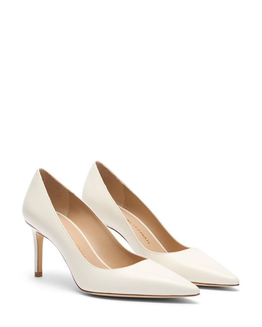 Stuart Power 75 Stuart Weitzman de color Metallic
