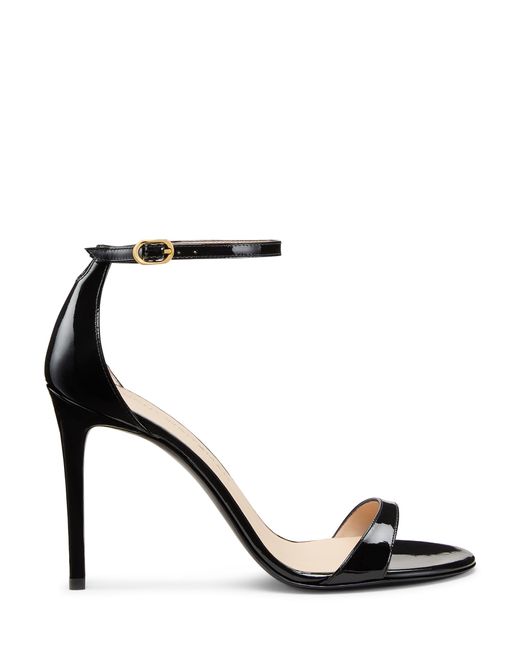 Stuart Weitzman Black Nudist Ii 100 Sandal