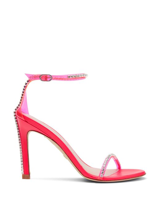 Stuart Weitzman Pink Nudistglam 100 Sandal