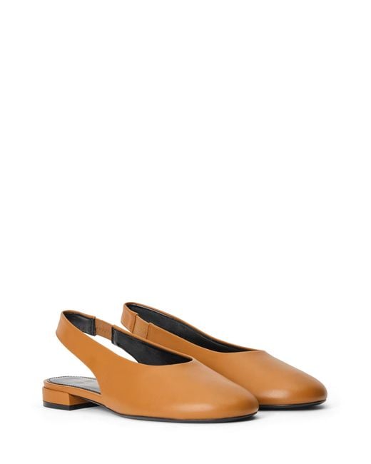 Stuart Weitzman Brown Lenny Slingback