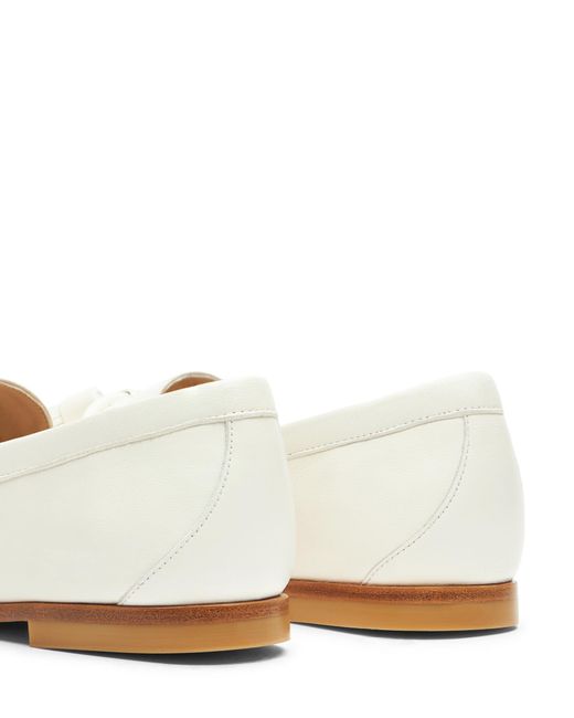 Stuart Weitzman Natural Lindi Tassel Loafer