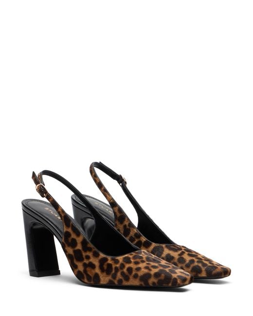 Stuart Weitzman Brown Stassi Slingback 85