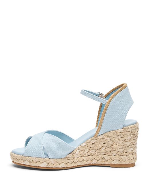 Mirela Ii Espadrille Wedge Stuart Weitzman en coloris Blue