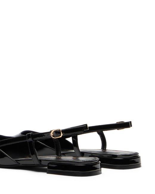 Stuart Weitzman Black Vinnie Slingback