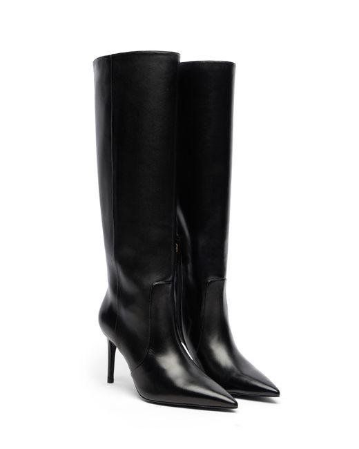 Stuart Weitzman Black Stuart Power Boot 85