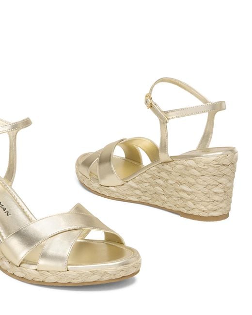 Stuart Weitzman Natural Dayna Espadrille Wedge