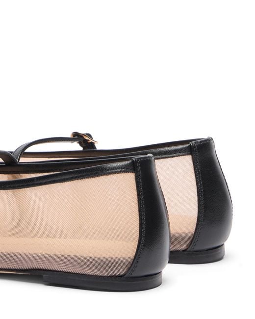 Stuart Weitzman Natural Bareitall Mary Jane