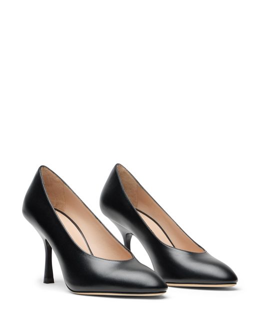 Stuart Weitzman Black Madison Pump 85