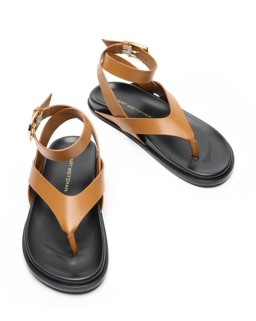 Stuart Weitzman Brown Marykate Sandal